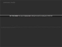 Tablet Screenshot of camsex.mobi